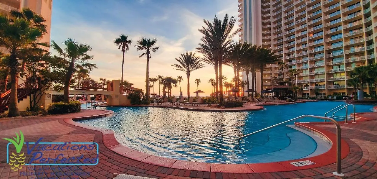 Shores Of Panama 1704 - 2 Bedroom Bunk Room Sleeps 8, Updated! Res, Parking Condo Panama City Beach United States