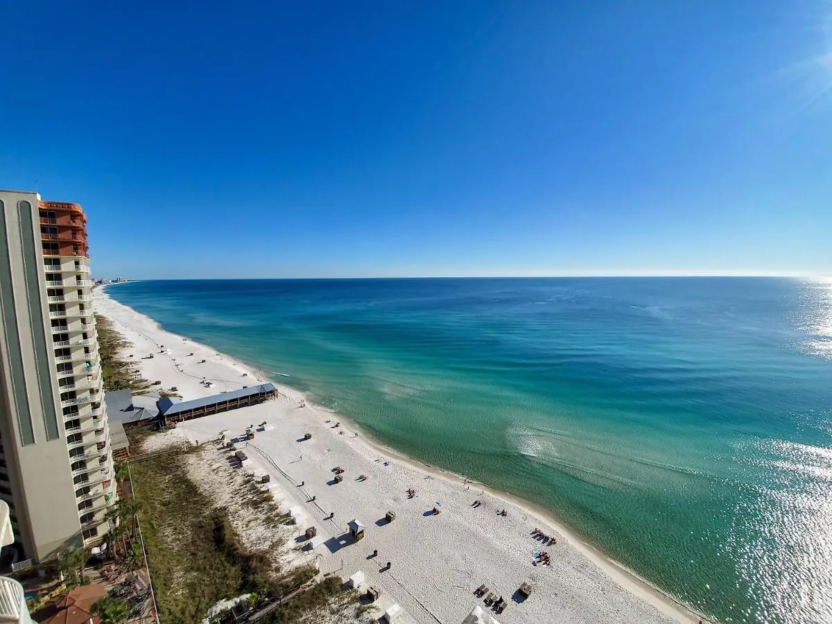 Shores Of Panama 1704 - 2 Bedroom Bunk Room Sleeps 8, Updated! Res, Parking Condo Panama City Beach