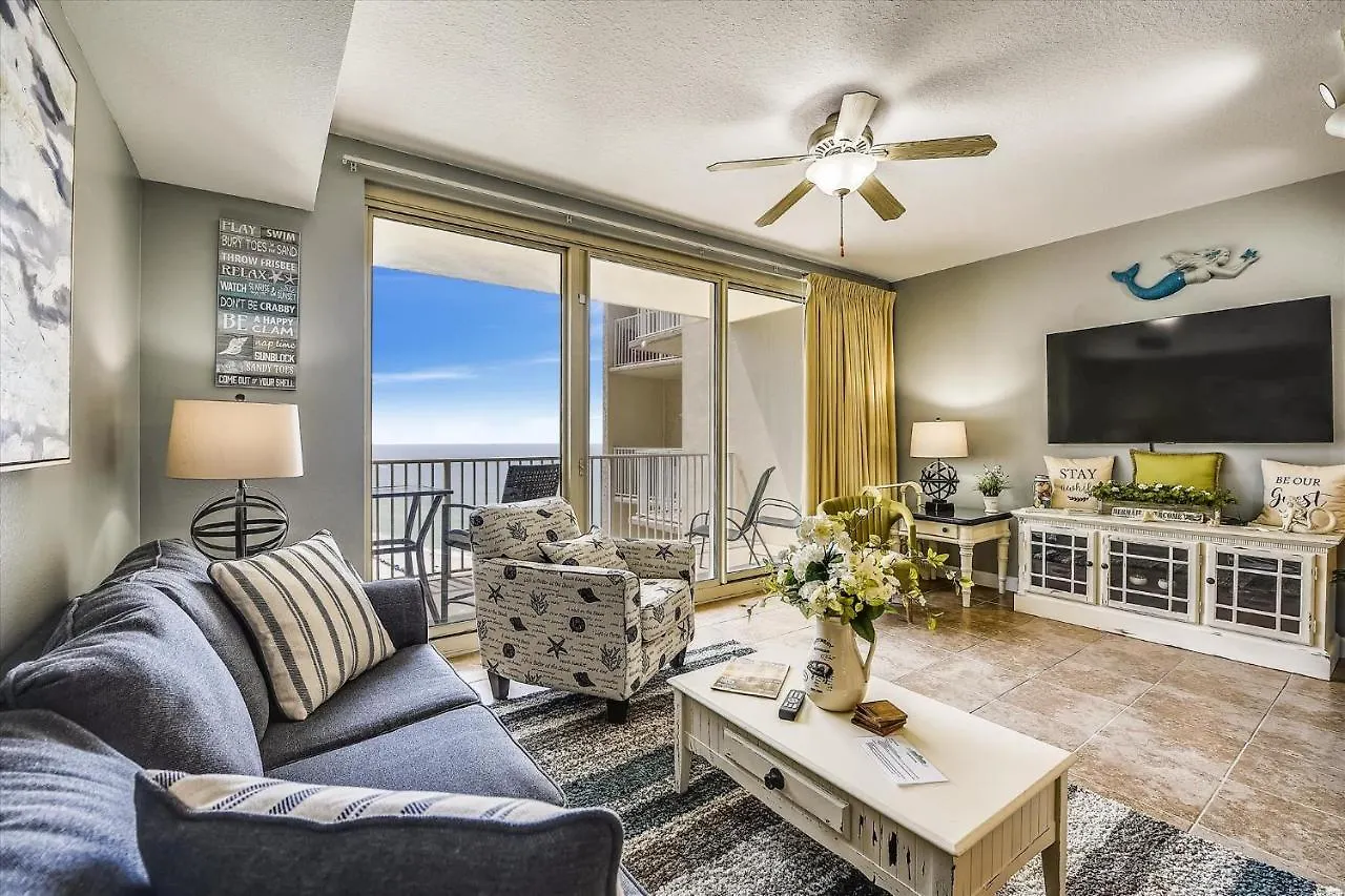 Apartment Shores Of Panama 1704 - 2 Bedroom Bunk Room Sleeps 8, Updated! Res, Parking Condo Panama City Beach