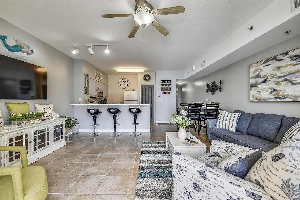 Apartment Shores Of Panama 1704 - 2 Bedroom Bunk Room Sleeps 8, Updated! Res, Parking Condo Panama City Beach
