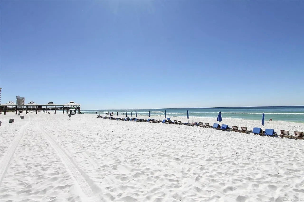Shores Of Panama 1704 - 2 Bedroom Bunk Room Sleeps 8, Updated! Res, Parking Condo Panama City Beach