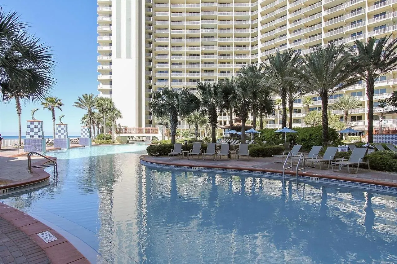 Shores Of Panama 1704 - 2 Bedroom Bunk Room Sleeps 8, Updated! Res, Parking Condo Panama City Beach Apartment
