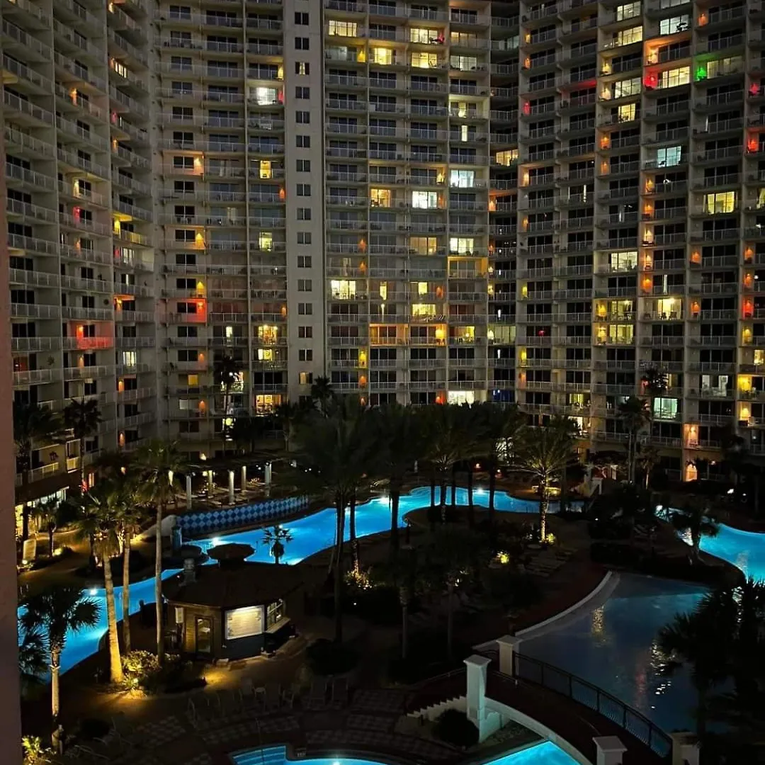 Shores Of Panama 1704 - 2 Bedroom Bunk Room Sleeps 8, Updated! Res, Parking Condo Panama City Beach Apartment