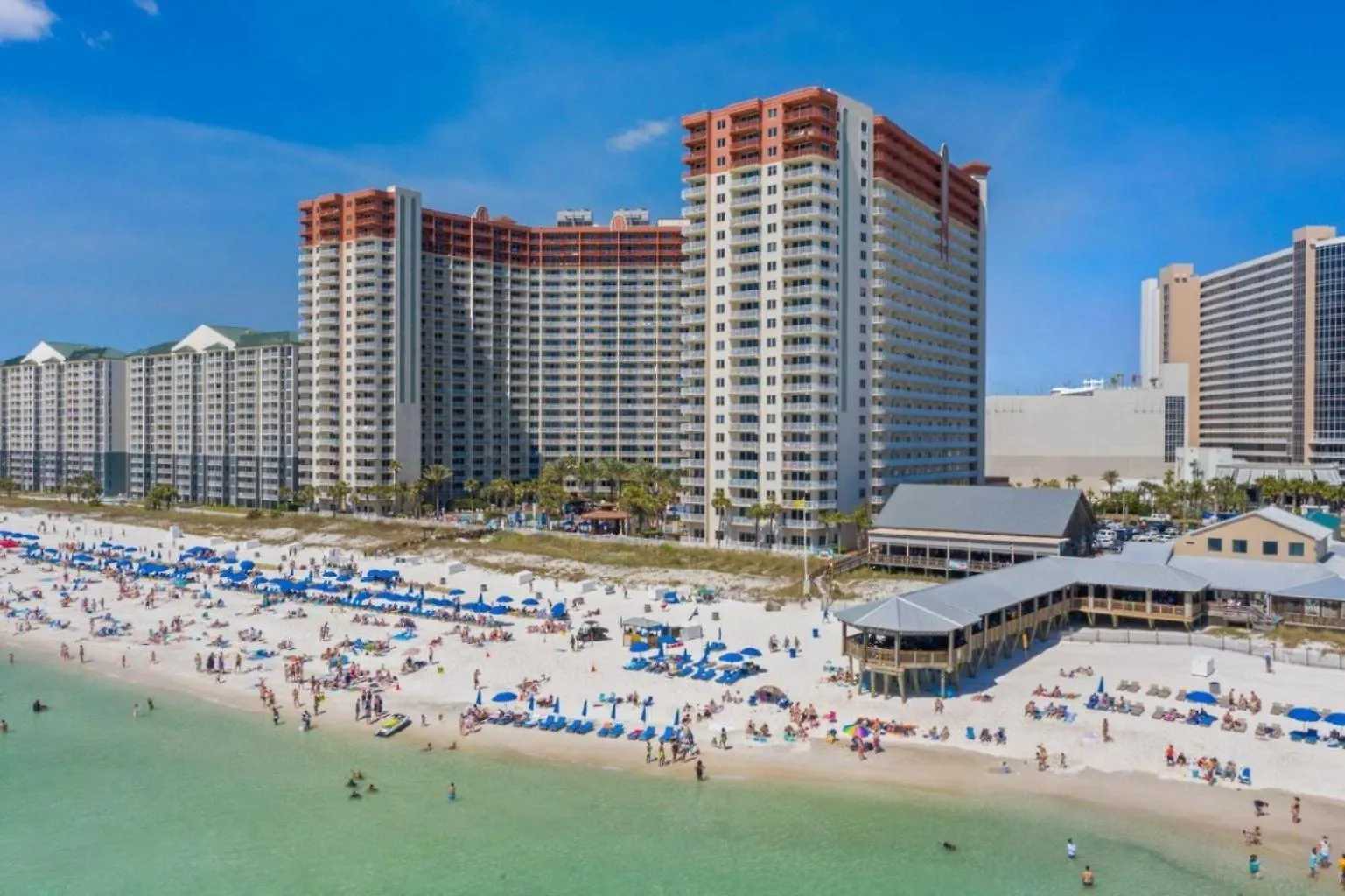 Apartment Shores Of Panama 1704 - 2 Bedroom Bunk Room Sleeps 8, Updated! Res, Parking Condo Panama City Beach